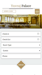 Mobile Screenshot of hotelyuvrajpalace.com